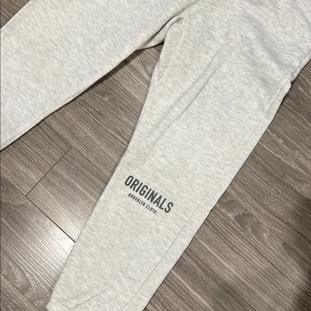 Brooklyn Cloth Light Gray Jogger Sweats